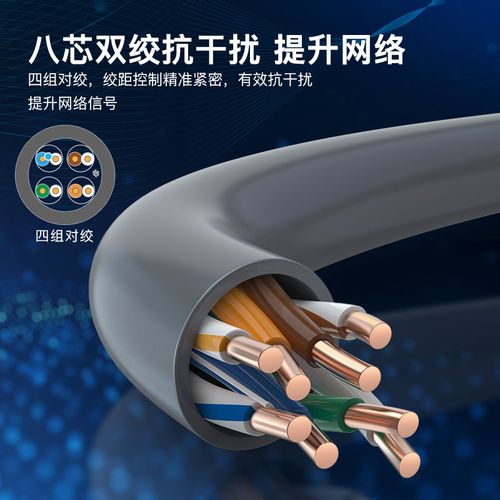 莱讯 原装超五类网线 线芯综合布线poe供电非屏蔽网络线300m